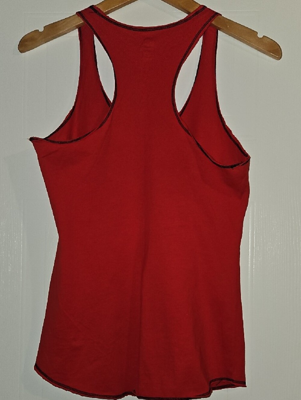 Georgia Red Racerback Tank Top - Picture 3 of 4